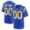 Los Angeles Rams Nike Royal Custom NFL Game Jersey