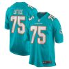 Miami Dolphins Greg Little Nike Aqua NFL Game Jersey