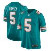 Miami Dolphins Jalen Ramsey Nike Aqua Alternate NFL Game Jersey