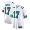 Miami Dolphins Jaylen Waddle Nike White NFL Game Jersey