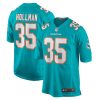 Miami Dolphins Ka’Dar Hollman Nike Aqua NFL Game Jersey