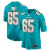 Miami Dolphins Robert Jones Nike Aqua NFL Game Jersey