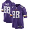 Minnesota Vikings Alan Page Nike Purple Retired NFL Game Jersey