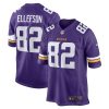 Minnesota Vikings Ben Ellefson Nike Purple NFL Game Jersey