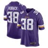 Minnesota Vikings Bryant Koback Nike Purple NFL Game Jersey