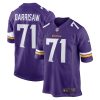 Minnesota Vikings Christian Darrisaw Nike Purple NFL Game Jersey