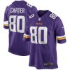 Minnesota Vikings Cris Carter Nike Purple Retired NFL Game Jersey