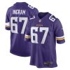 Minnesota Vikings Ed Ingram Nike Purple NFL Game Jersey