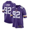 Minnesota Vikings James Lynch Nike Purple NFL Game Jersey