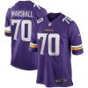 Minnesota Vikings Jim Marshall Nike Purple Retired NFL Game Jersey