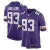 Minnesota Vikings Jonathan Bullard Nike Purple NFL Game Jersey