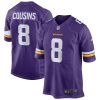 Minnesota Vikings Kirk Cousins Nike Purple NFL Game Jersey
