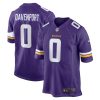 Minnesota Vikings Marcus Davenport Nike Purple NFL Game Jersey