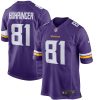 Minnesota Vikings Moritz Bohringer Nike Purple NFL Game Jersey