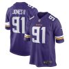 Minnesota Vikings Patrick Jones II Nike Purple NFL Game Jersey