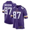 Minnesota Vikings T.J. Hockenson Nike Purple NFL Game Jersey