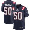 New England Patriots Chase Winovich Nike Navy NFL Game Jersey