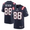 New England Patriots Mike Gesicki Nike Navy NFL Game Jersey