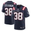 New England Patriots Rhamondre Stevenson Nike Navy NFL Game Jersey