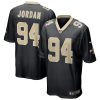 New Orleans Saints Cameron Jordan Nike Black NFL Game Jersey