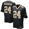 New Orleans Saints Dwayne Washington Nike Black NFL Game Jersey