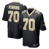 New Orleans Saints Trevor Penning Nike Black NFL Game Jersey
