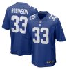 New York Giants Aaron Robinson Nike Royal NFL Game Jersey