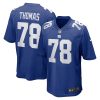 New York Giants Andrew Thomas Nike Royal NFL Game Jersey