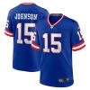 New York Giants Collin Johnson Nike Royal Classic NFL Game Jersey