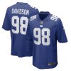 New York Giants D.J. Davidson Nike Royal NFL Game Jersey