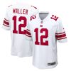 New York Giants Darren Waller Nike White Away NFL Game Jersey