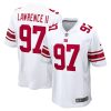 New York Giants Dexter Lawrence II Nike White NFL Game Jersey