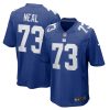 New York Giants Evan Neal Nike Royal NFL Game Jersey