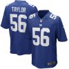 New York Giants Lawrence Taylor Nike Royal Retired NFL Game Jersey