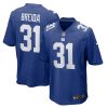 New York Giants Matt Breida Nike Royal NFL Game Jersey