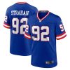 New York Giants Michael Strahan Nike Royal Classic NFL Game Jersey