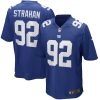 New York Giants Michael Strahan Nike Royal Retired NFL Game Jersey