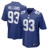 New York Giants Nick Williams Nike Royal NFL Game Jersey