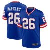 New York Giants Saquon Barkley Nike Royal Classic NFL Game Jersey