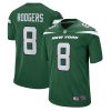 New York Jets Aaron Rodgers Nike Green NFL Game Jersey