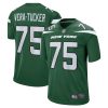 New York Jets Alijah Vera-Tucker Nike Green NFL Game Jersey
