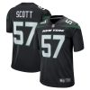 New York Jets Bart Scott Nike Black Retired NFL Game Jersey