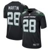New York Jets Curtis Martin Nike Black Retired NFL Game Jersey
