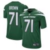 New York Jets Duane Brown Nike Green NFL Game Jersey