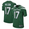 New York Jets Garrett Wilson Nike Green NFL Game Jersey