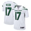 New York Jets Garrett Wilson Nike White NFL Game Jersey