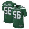 New York Jets Quincy Williams Nike Green NFL Game Jersey