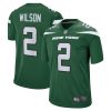 New York Jets Zach Wilson Nike Green NFL Game Jersey