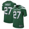 New York Jets Zonovan Knight Nike Green NFL Game Jersey