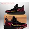 NFL Arizona Cardinals Black Red Reze Sneakers